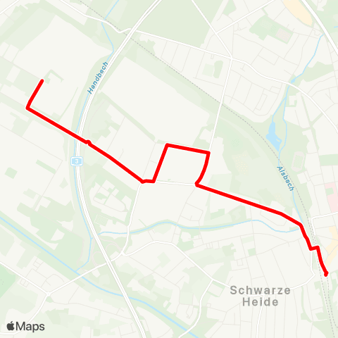 VRR Sterkrade Bf. - Weierheide - Im Lekkerland map