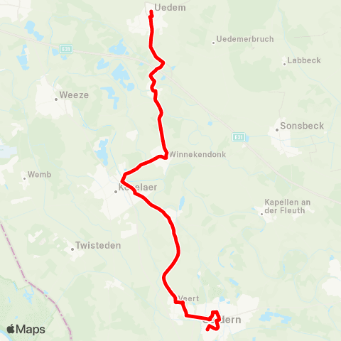 VRR KR Edelstahlwerk Tor 3 - Willich Siemensring map