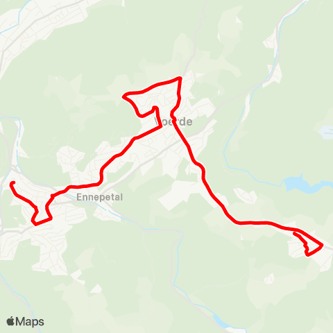 VRR Oberbauer - Altenvoerde - Schule Harkort map