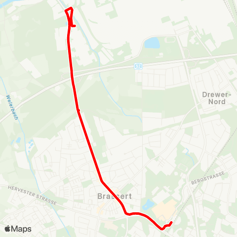 VRR Metro Logistics - Marl Mitte map