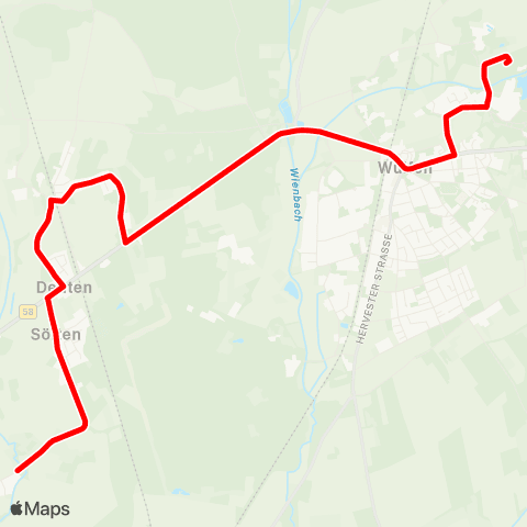 VRR Eichenweg - Gesamtschule Barkenberg map