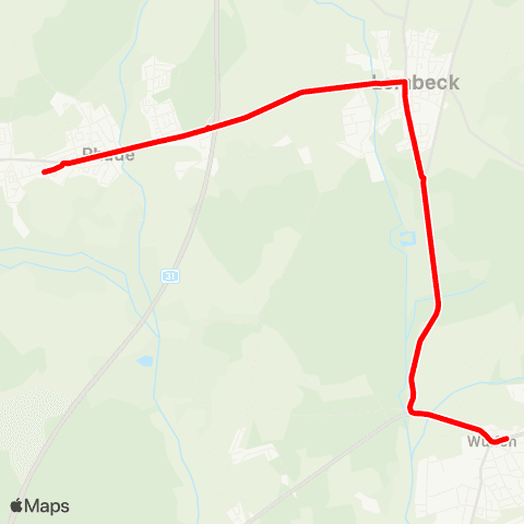VRR Rhade Ort - Montessori-Campus map