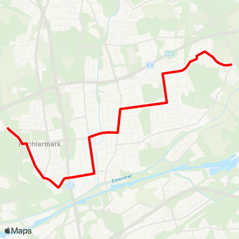 VRR Nonnenbuschweg - Heiliger Dimitrios map