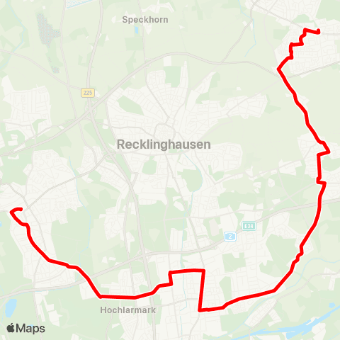 VRR Herten Mitte - Oer-E. Berliner Platz map