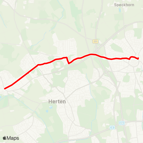 VRR Lessingstr - Herzogswall map
