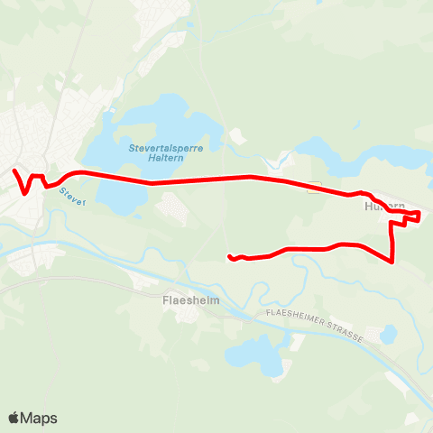 VRR Schmeddingstr - Westrup map