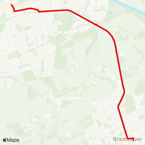 VRR Waltrop Am Moselbach - Sydowstr. - Lünen Brambauer Verkehrshof map