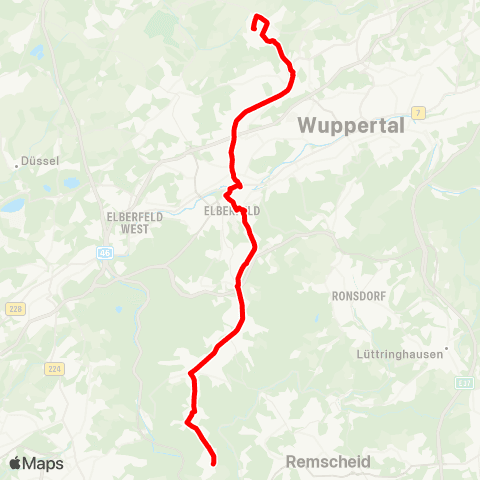 VRR Am Handweiser - Sudberg map