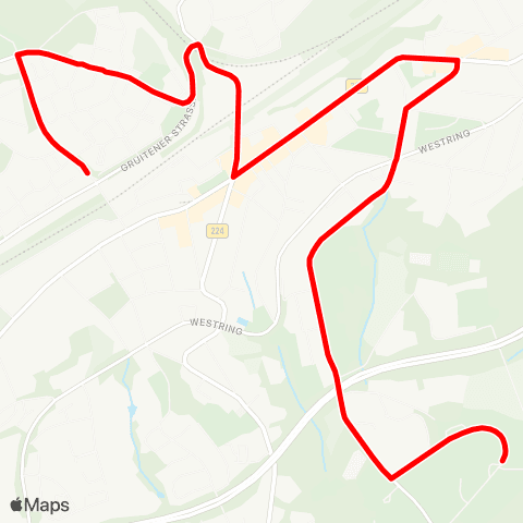 VRR Vohwinkeler Feld - Dasnöckel Mitte map