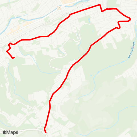 VRR Lichtscheid Wasserturm - Schulzentrum Kothen map