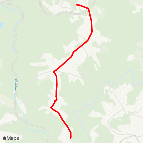 VRR Schulzentrum Süd - Cronenberg / Mastweg map