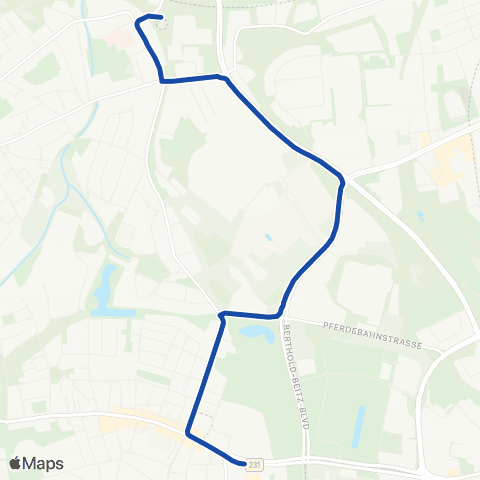 VRR Bergeborbeck - Helenenstr. - Kronenberg map