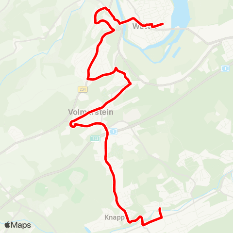 VRR Herdecke-Herrentisch - Wetter - HA-Westerbauer Bf map