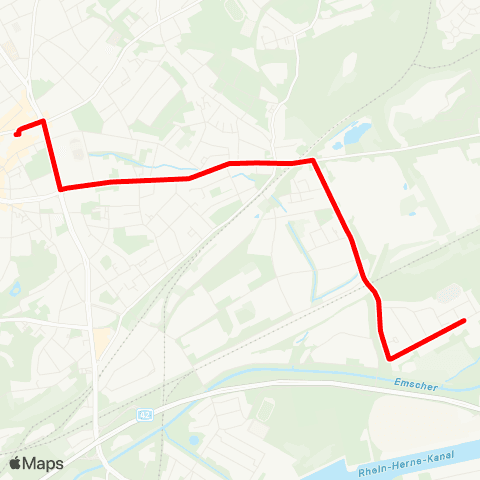 VRR Klopriesstr. - Am Lamperfeld map