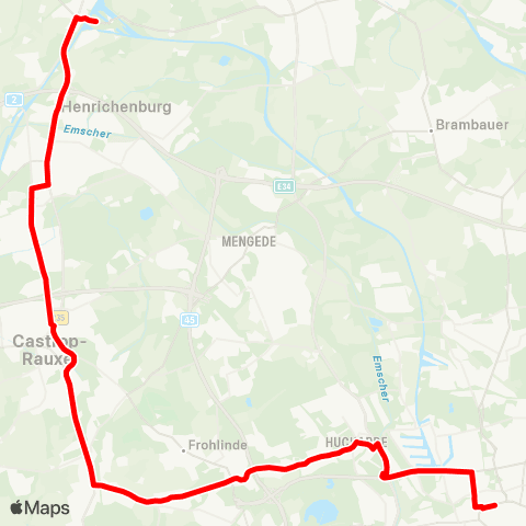 VRR PHOENIX Halle - Reinoldikirche map