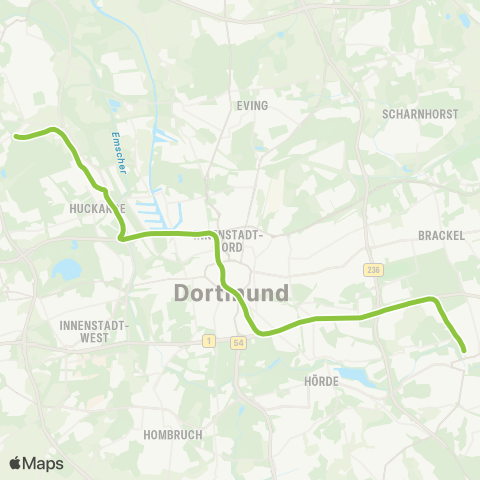 VRR DO-Westerfilde - Aplerbeck map