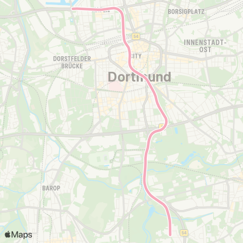 VRR DO-Hauptbahnhof - Hacheney map