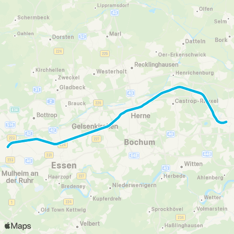  Verkehrsverbund Rhein-Ruhr (VRR)  map