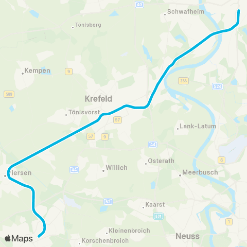  Verkehrsverbund Rhein-Ruhr (VRR)  map