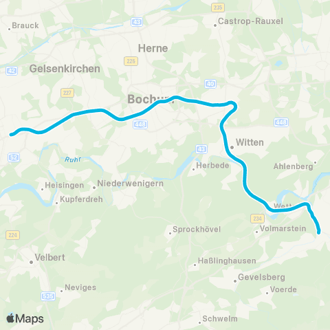  Verkehrsverbund Rhein-Ruhr (VRR)  map