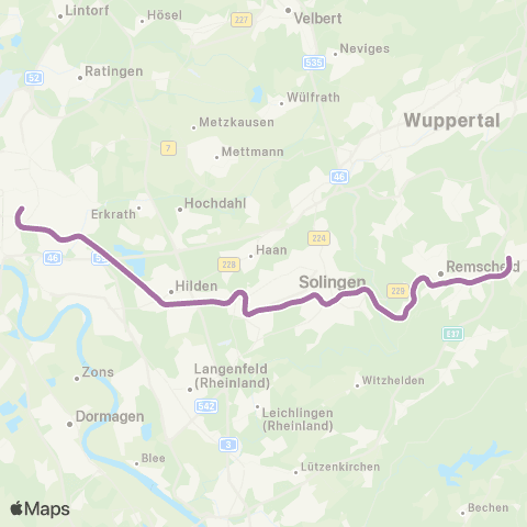  Verkehrsverbund Rhein-Ruhr (VRR)  map