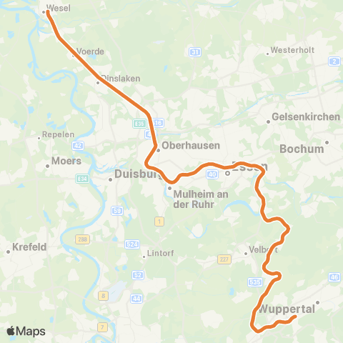  Verkehrsverbund Rhein-Ruhr (VRR)  map
