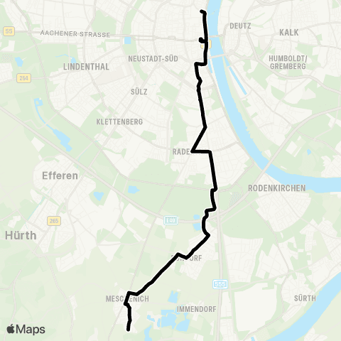 VRS  map
