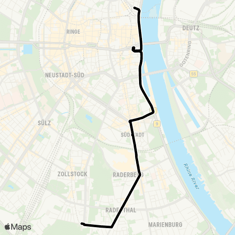 VRS  map