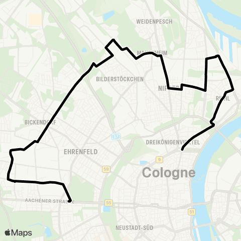 VRS  map