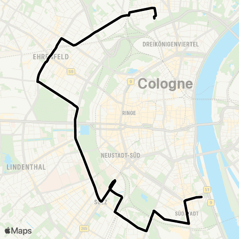 VRS  map