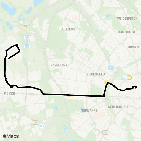VRS  map