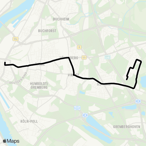VRS  map