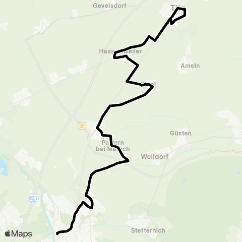 VRS  map