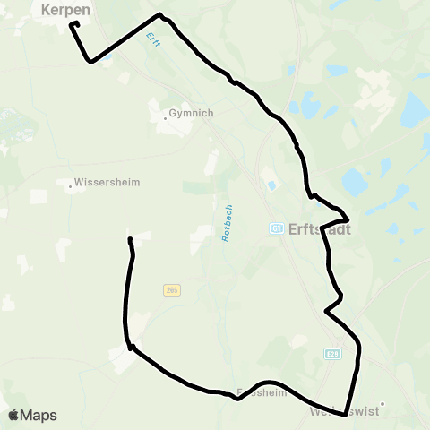 VRS  map
