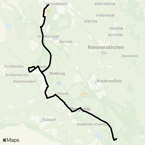 VRS  map