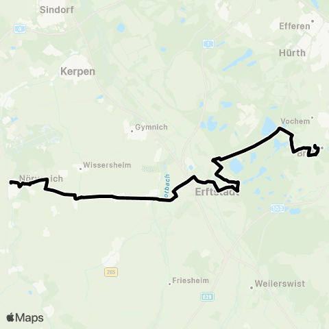 VRS  map