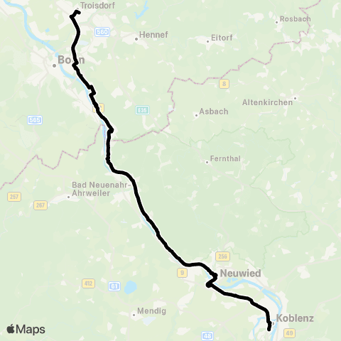VRS  map