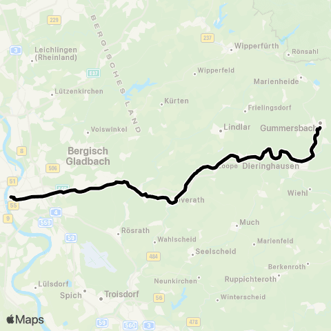 VRS  map