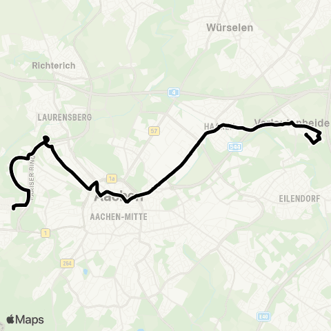 VRS  map