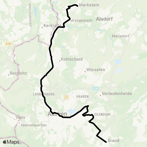 VRS  map