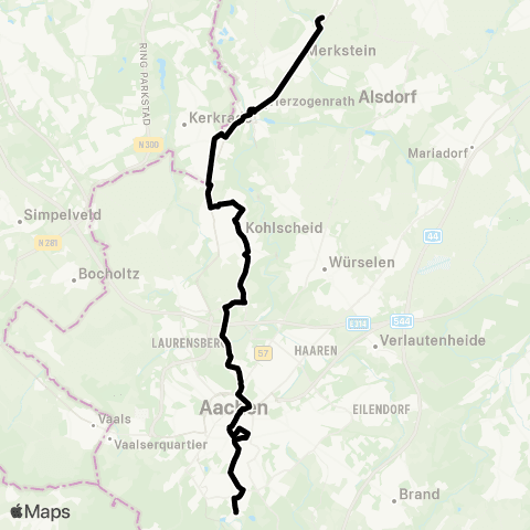 VRS  map