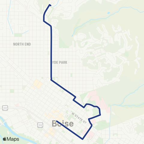 ValleyRide VA / 15th St map