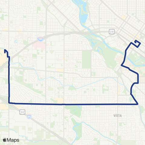 ValleyRide Overland map