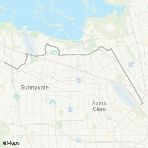 VTA Event-Special Line map