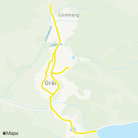 Verkehrsverbund Tirol Haldensee - Grän map