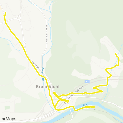 Verkehrsverbund Tirol Imst - Karrösten map