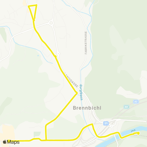 Verkehrsverbund Tirol Imst: Terminal Post - FMZ - Imst-Pitztal Bahnhof map