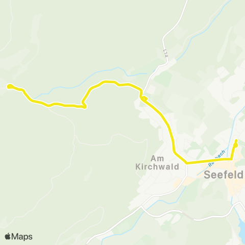 Verkehrsverbund Tirol Seefeld i. T. - Wildmoos map