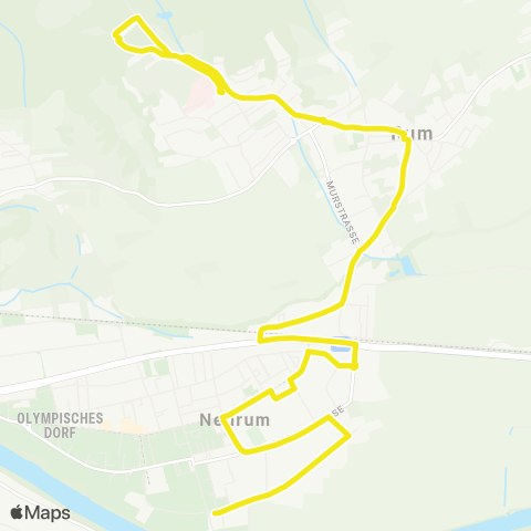Verkehrsverbund Tirol Rumer-Linie: Neu-Rum - Sanatorium map