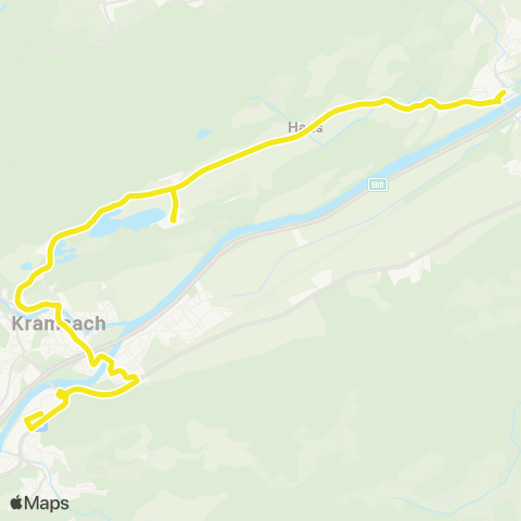 Verkehrsverbund Tirol Brixlegg - Radfeld - Kramsach - Breitenbach a. I. map